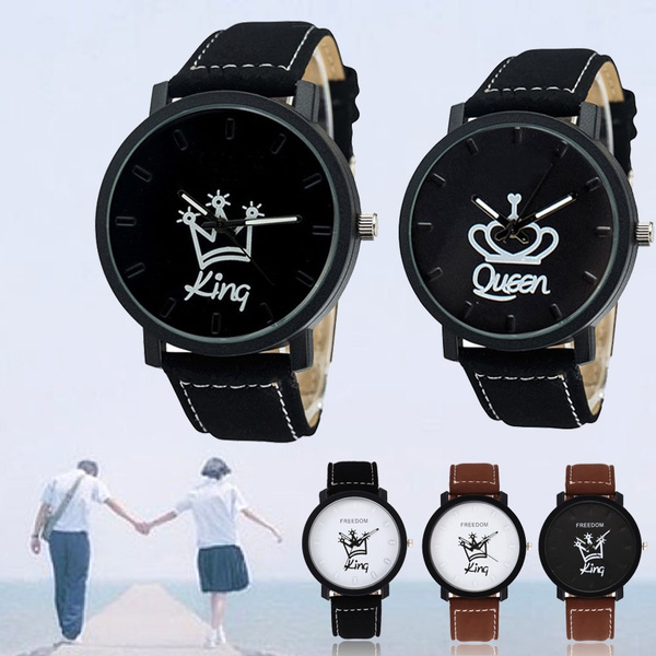 Couple watches king on sale queen