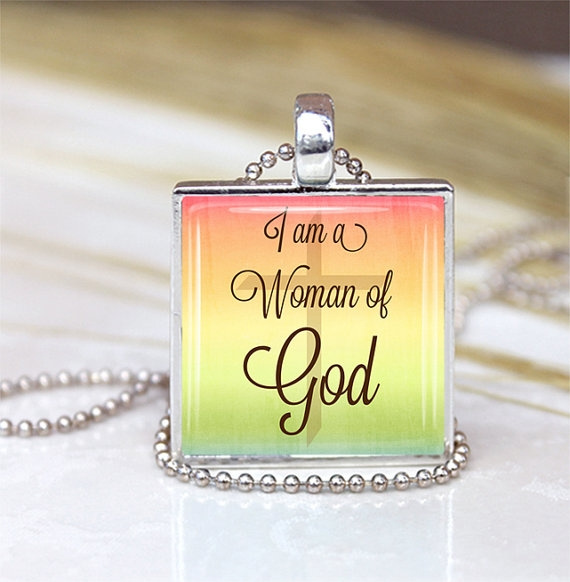 I Am A Woman Of God Quotes I Am Woman Of God Glass Pendant, Inspirational Bible Verses Glass Pendant,  Quotes Necklace | Wish