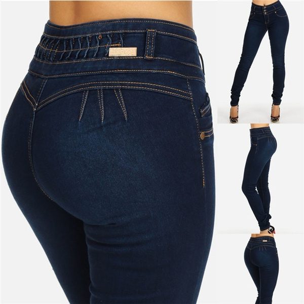 Mavi Women's Alexa Mid Rise Skinny Jeans in Deep Midnight Supersoft