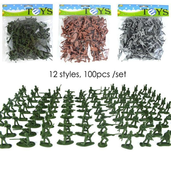 mini plastic soldiers