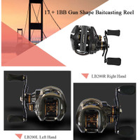 baitcast reel shisimo Shishamo LB200 Left Right Hand Fishing Bait Casting Reel