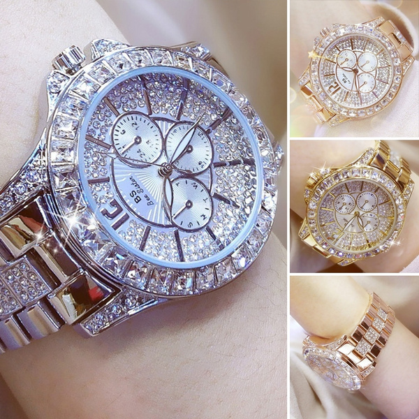 women's watches with diamond bezel