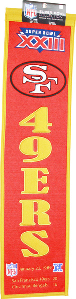 San Francisco 49ers Heritage Banner