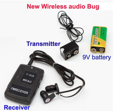 wirelesstransmitterreceivercovert, Spy, fmaudiolisteningdevice, wirelessaudiotransmitterreceiver