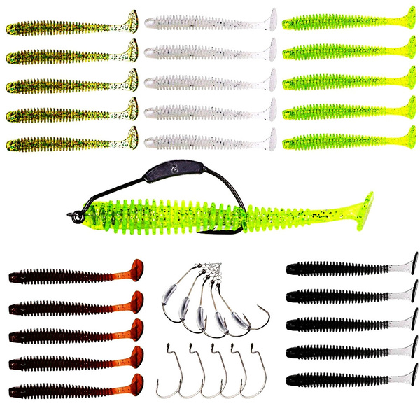 Sougayilang Fishing Lures Baits Tackle for Freshwater Topwater Trout ...