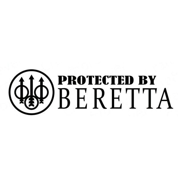 beretta logo sticker