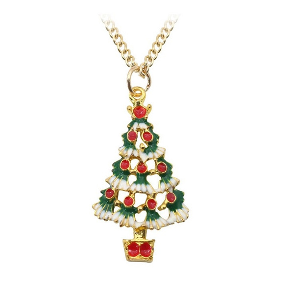 Betsey johnson deals christmas necklace