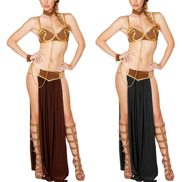 gd 2017 hot Sexy Carnival Star Wars Cosplay Costume Princess Leia