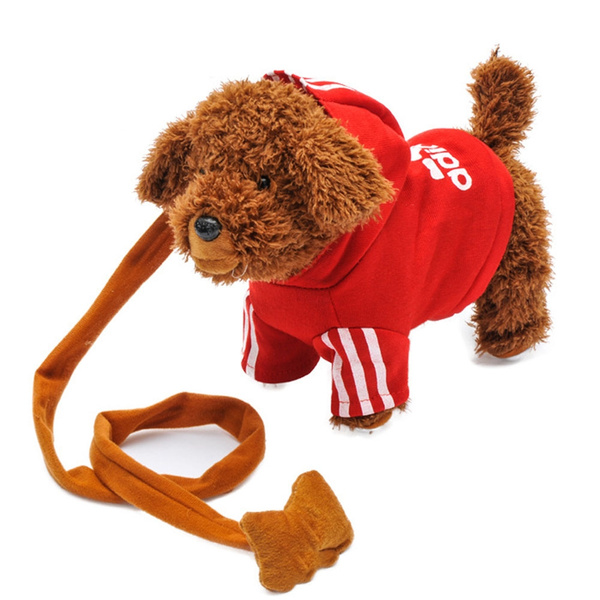 dancing dog toy on leash