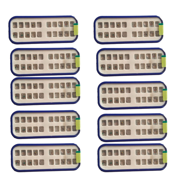 OC Mini MBT Orthodontic Brackets – 022 Slot, 345 Hooks, 10 Kits, Refined Stainless Steel