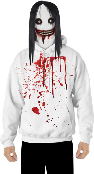 Jeff the Killer Adult Morphsuit Costume