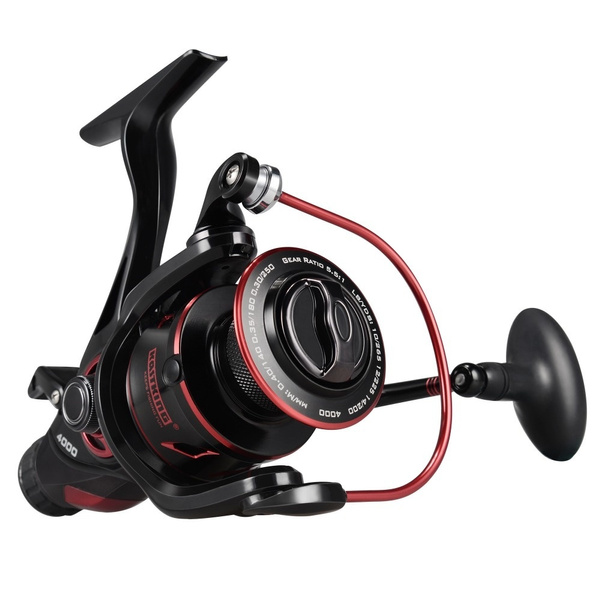 KastKing Sharky Baitfeeder III 12KG Drag Carp Fishing Reel with Extra Spool  Front and Rear Drag System Saltwater Spinning Reel