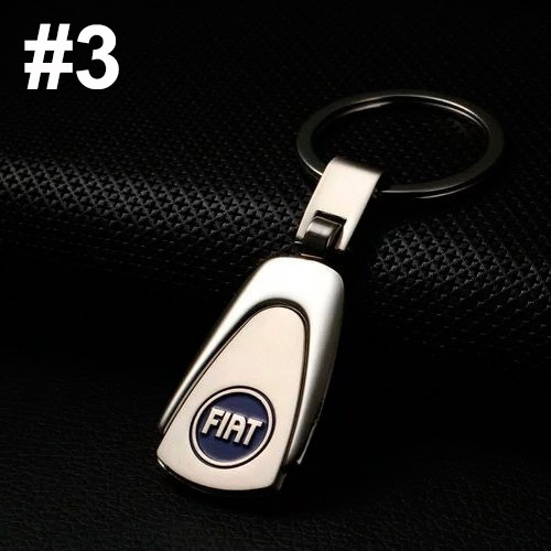 CHOOSE YOUR CAR COLOUR AND OTHER OPTIONS FIAT 500 ABARTH METAL KEY RING 