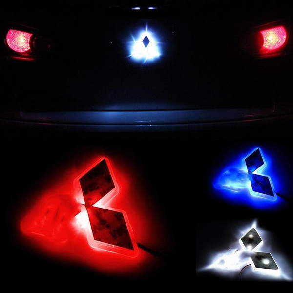 2D LED Car Tail Logo Light Badge Emblem Light for 10 EX Outlander Galant 09 | Wish