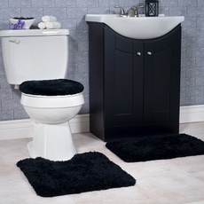 Plush, Bath, Cover, Rugs