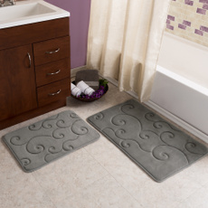 swirl, memory foam, Bath