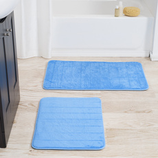 Striped, memory foam, Bath