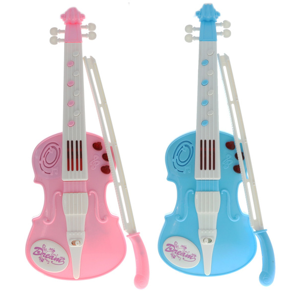 Pink violin best sale toy