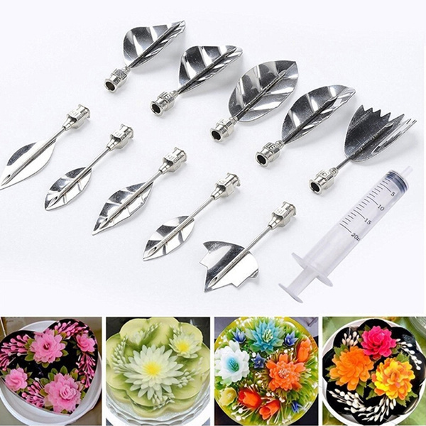 Stainless Steel Crafted Gelatin Art Tools Practical Gelatin Art Needles