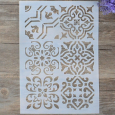 DIY Craft Layering Stencils For Walls Painting Scrapbooking Stamping Stamp Album Decorative Embossing Paper Card Flower Template