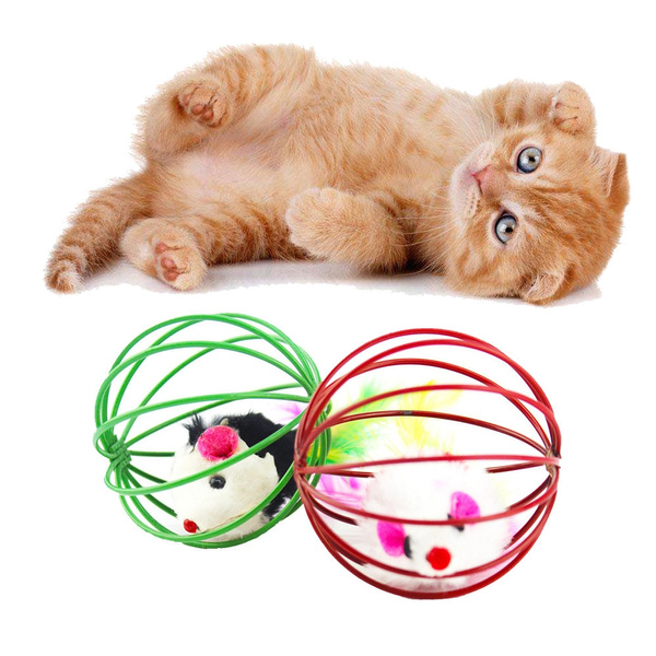 2017 New Cat Toy Mouse Ball Lovely Kitten Cats Products Best Gift For