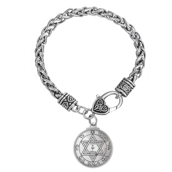 Pentacle of Mars Talisman Wiccan Jewelry Wholesale Lot Screw Love Bracelet Wish