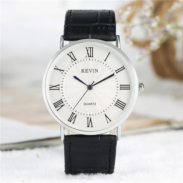 Mens Watches Top Brand KEVIN Luxury Black Stainless Steel Clock Women's  Casual Sport Dress Quartz Wrist Watch Rel… | Watches for men, Fashion  watches, Cheap watches