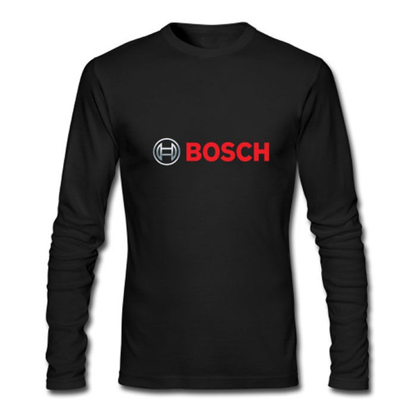 Men s Bosch Power Tools Logo Long Sleeve T Shirt