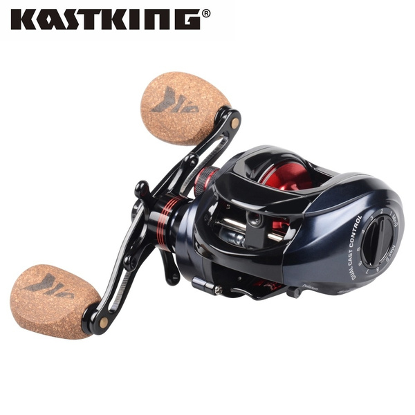 Kastking Spartacus /spartacus Plus Baitcasting Reel Dual Brake System Reel  8kg Max Drag 11+1 Bbs 6.3:1 High Speed Fishing Reel