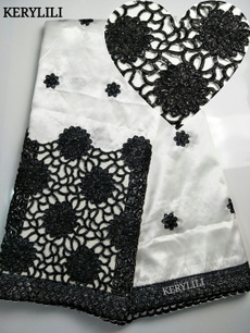 embroiderylace, Lace, africanstylegeorgelace, blackandwhitelacedres