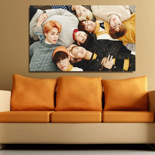 Kpop Bts Home Decor Beach Wall Art Painting Canvas Wish - Bts Home Decor Kpop Bts Home Decor Beach Wall Art Painting Canvas Wish - Bts Home Decor