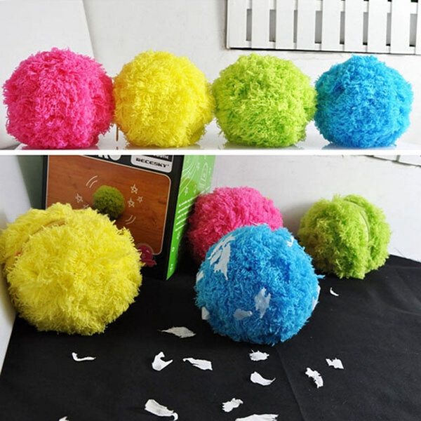 microfiber mop ball mini robotic cleaner