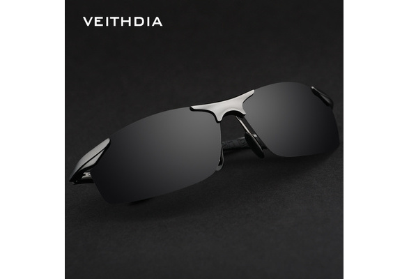 VEITHDIA Brand Aluminum Polarized Sunglasses Men Sports Sun