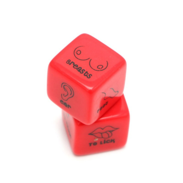 2pcs Funny 12 Side Sex Position Dice Bachelor Party Adult Couple Lover