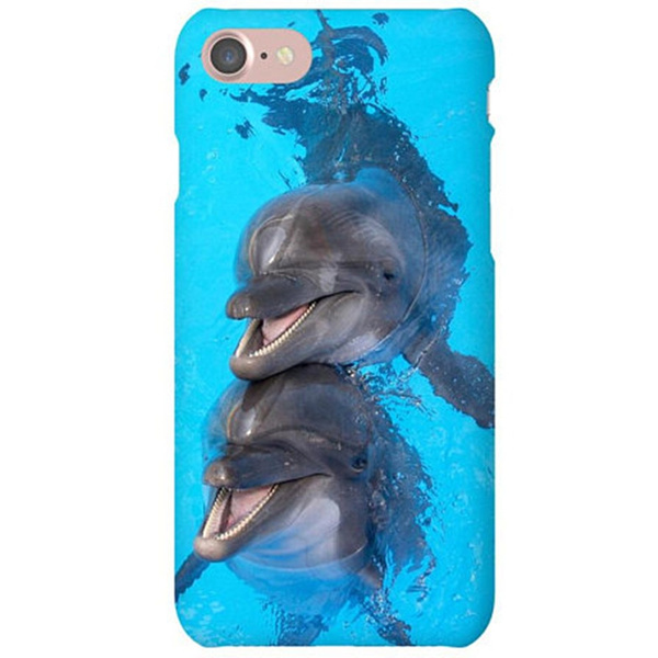 Dolphin Phone Case Dolphin iPhone 4 5 6 7s plus 8 case Samsung Galaxy S4 S5 S6 S7 S8 S8 plus cover