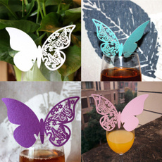 butterfly, Decor, Romantic, Glass