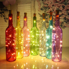 Hot Sale! Wine Bottle Cork Lights Copper Wire String Lights for Wedding Festival Party Decor