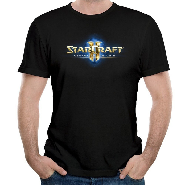 Hilsen panik Diktatur Men's Starcraft Ii: Legacy of the Void Logo T-shirts Men's Starcraft Casual T  Shirt | Wish