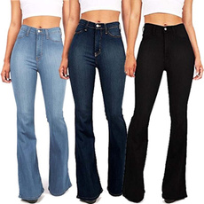Jeans, high waist, pants, Denim
