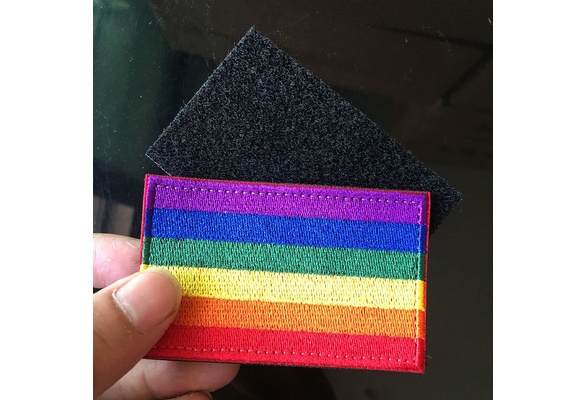  JBCD Progress Rainbow Gay Pride Flag Patch Tactical
