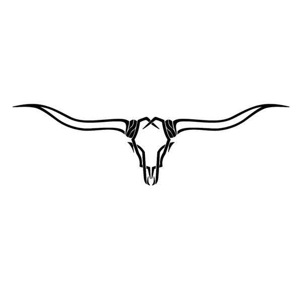 Texas Over Longhorns Texas Longhorns Decal 