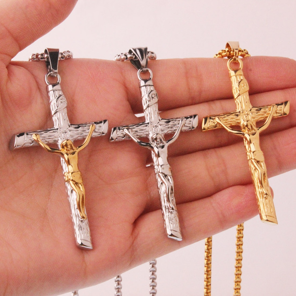Best-Selling Explosive Necklace Men's Domineering Personality Black and  White Rhinestone Cross Pendant with Diamonds - China Cuban Chain and  Jewelry price | Made-in-China.com