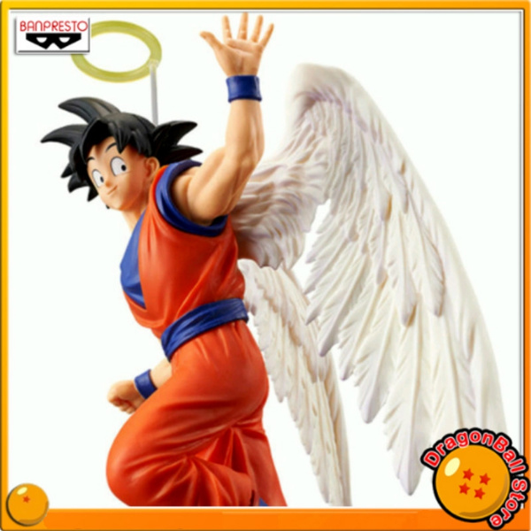 Japan Anime Dragon Ball Z Dramatic Showcase 5th Season Vol 1 Collection Figure Son Goku Angel Ver Wish