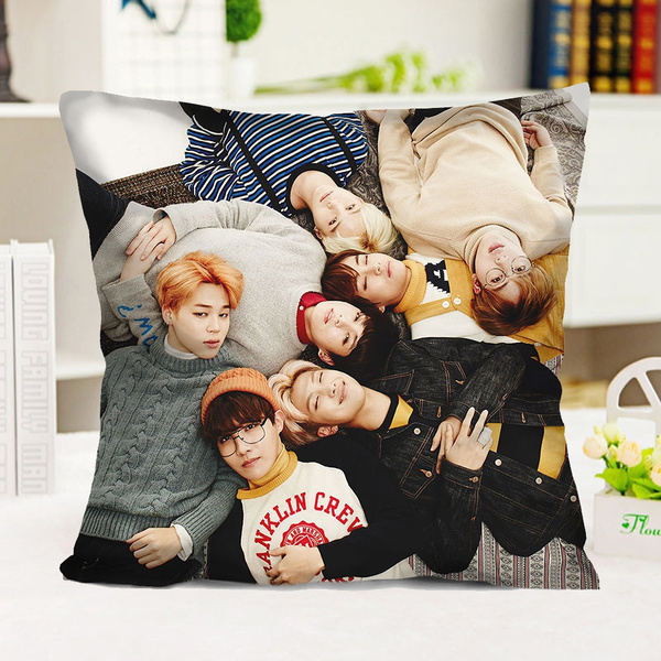 BTS Colorful Throw Pillow for Sale by JudithzzYuko