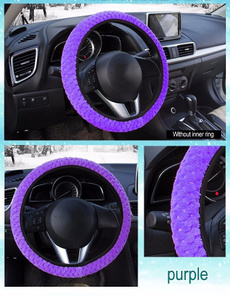 Brand New Steeringwheelssteeringwheelhub Pearl Velvet Winter Car Steering Wheel Cover/Universal Soft Warm Plush Covers For Steering