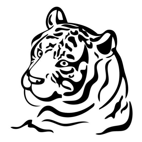 14 Cm * 13 Cm Classic Tiger Stripe Vinyl Car Sticker Cartoon Animal Car Accessories | Wish 14 Cm * 13 Cm Classic Tiger Stripe Vinyl Car Sticker Cartoon Animal Car Accessories | Wish