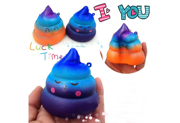 galaxy poop squishy