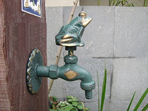 Brass, Faucet Tap, outdoorwaterfaucet, Garden