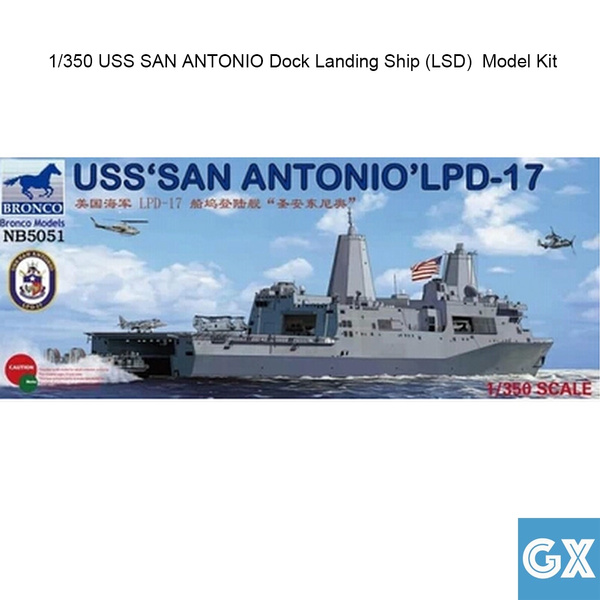BRONCO NB5051 1/350 USS "San Antonio" LPD-17 