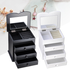 case, jewelryboxblack, 6x5x6jewelrybox, jewelry box